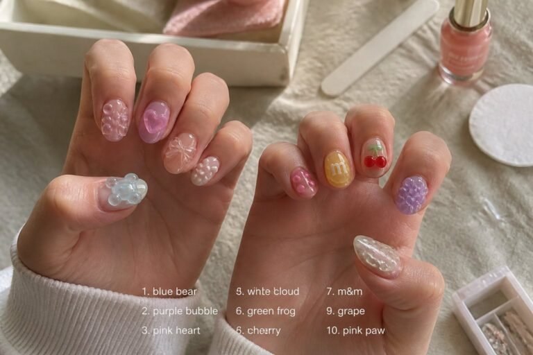 10 Gummy Nail Ideas for 2026: Irresistible 3D Jelly Manicures to Try